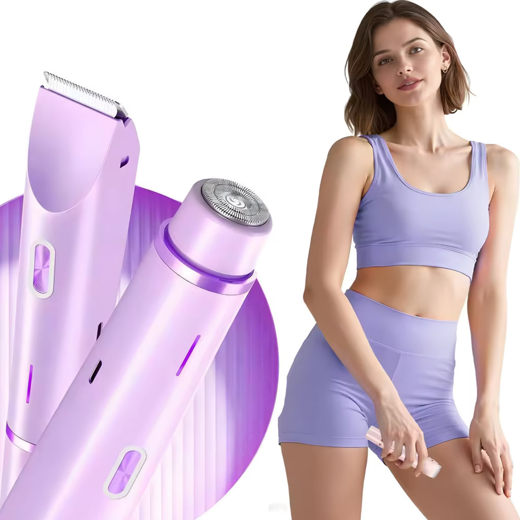Rasoio Elettrico 2-in-1 per Donna