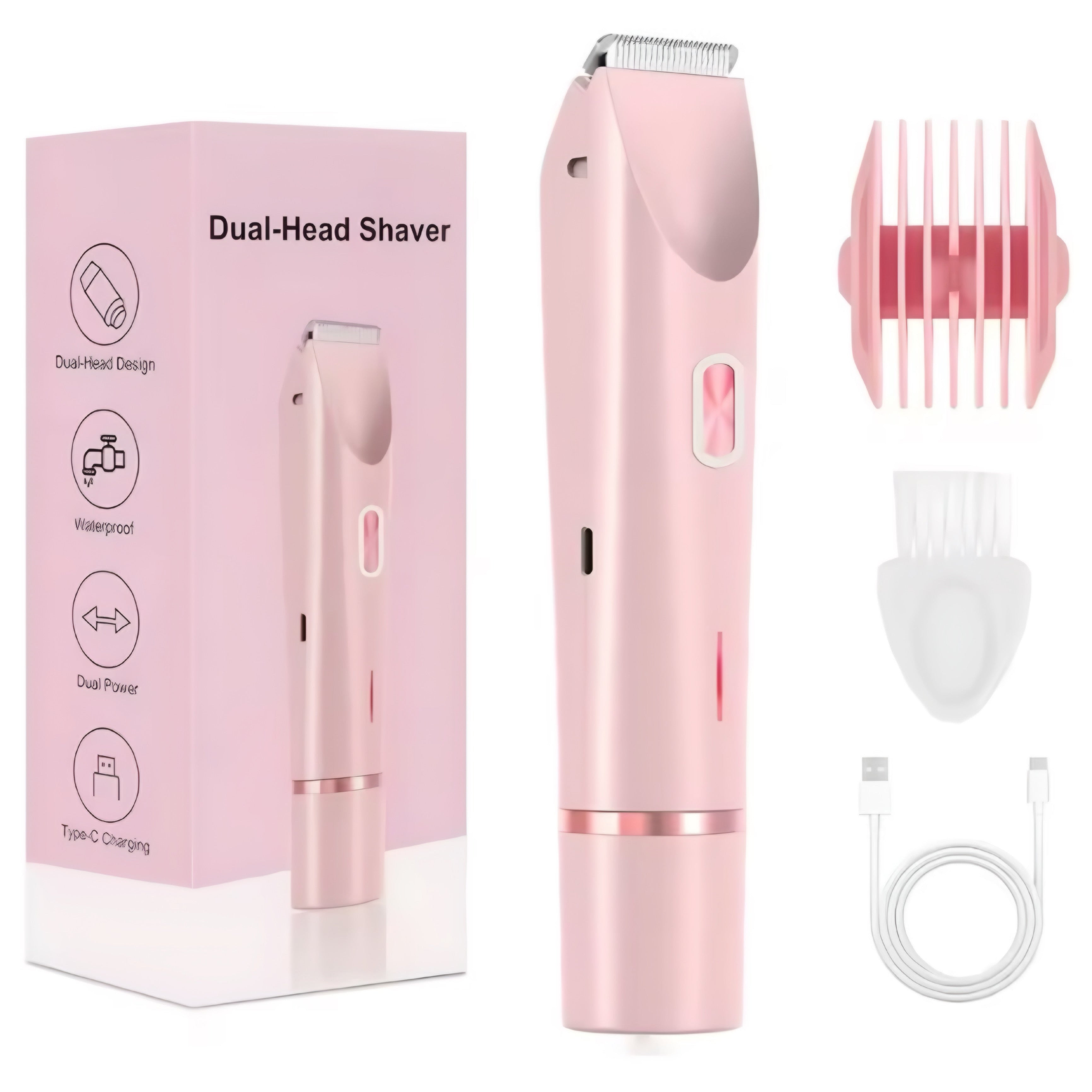 Rasoio Elettrico 2-in-1 per Donna