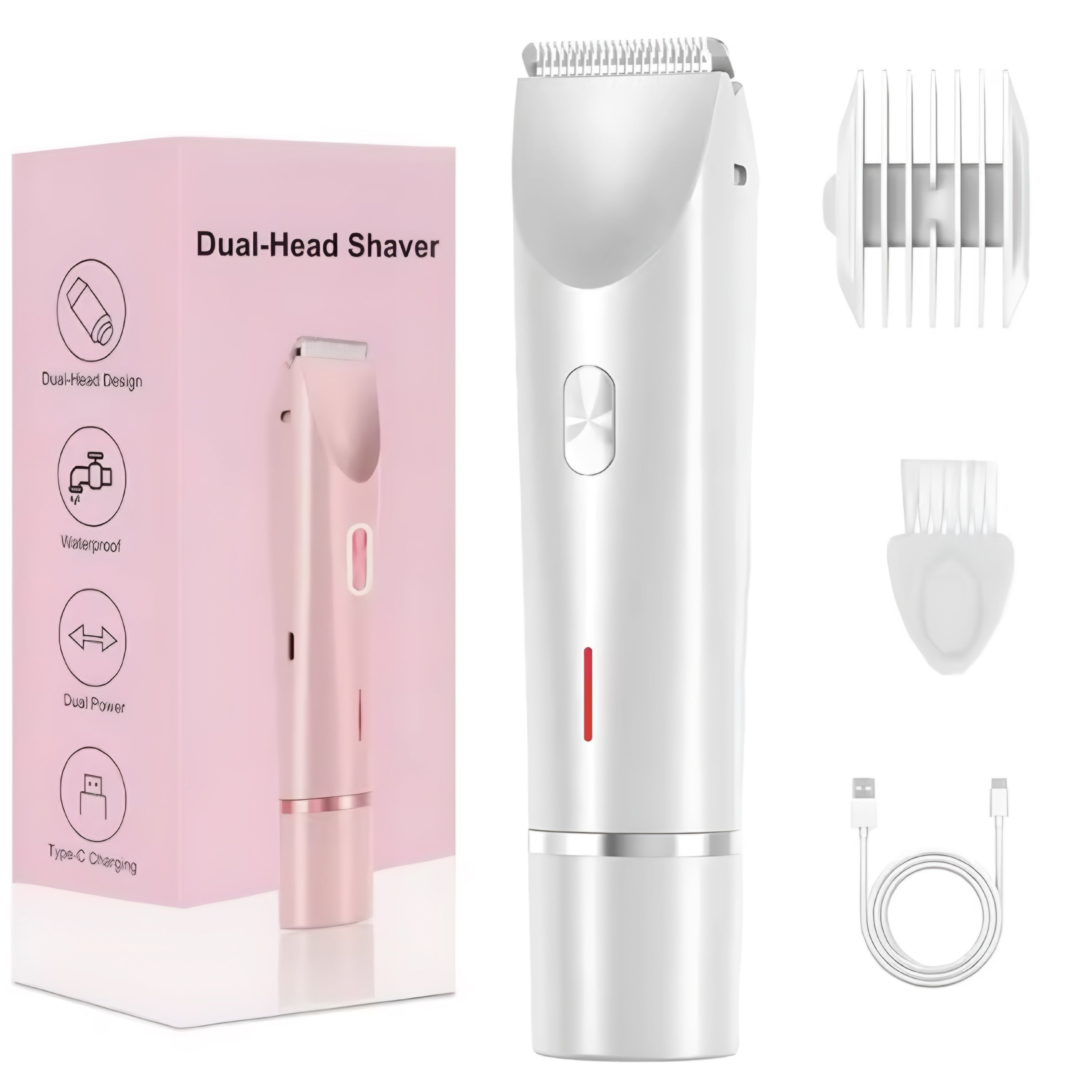 Rasoio Elettrico 2-in-1 per Donna
