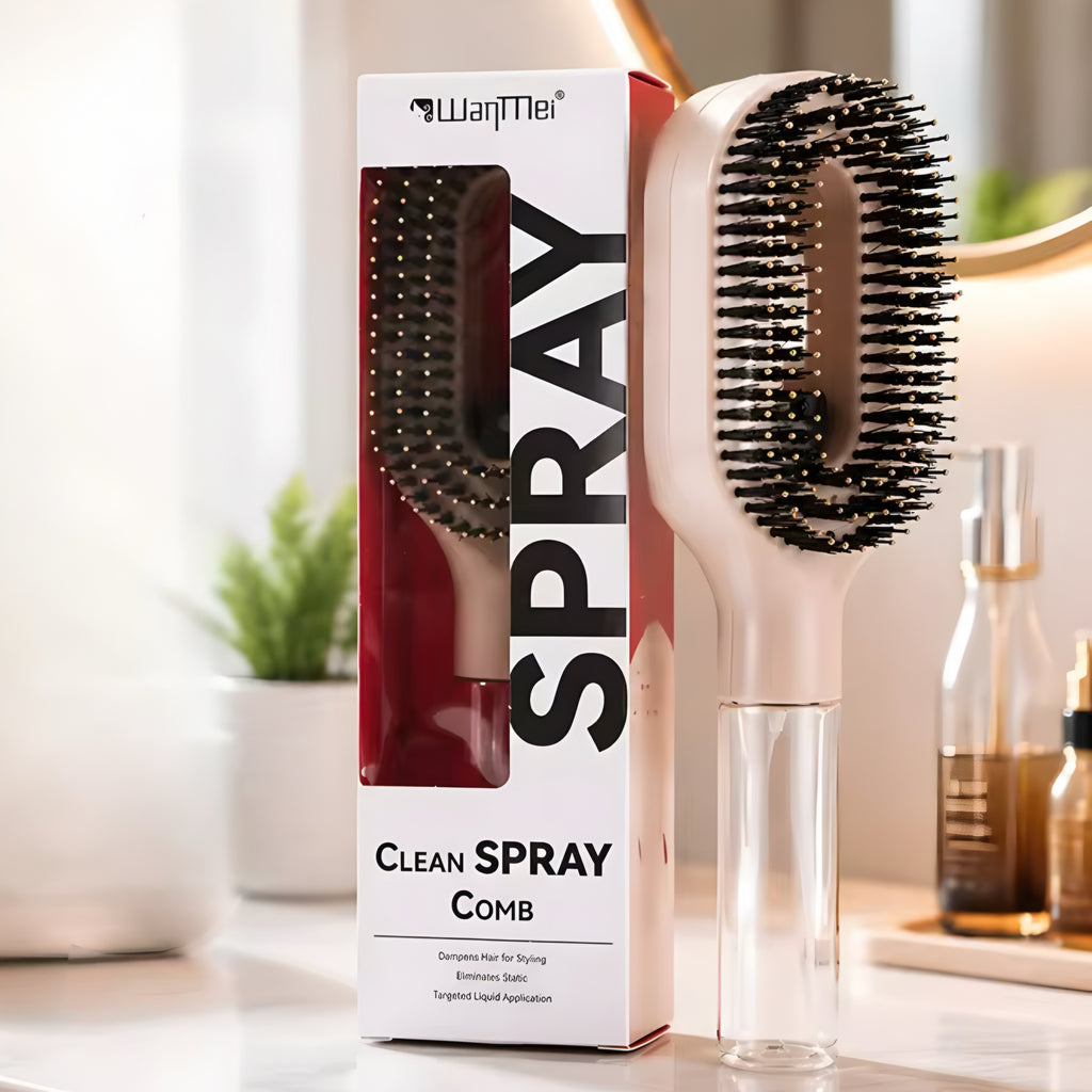 Pettine Spray 2-in-1 per Capelli