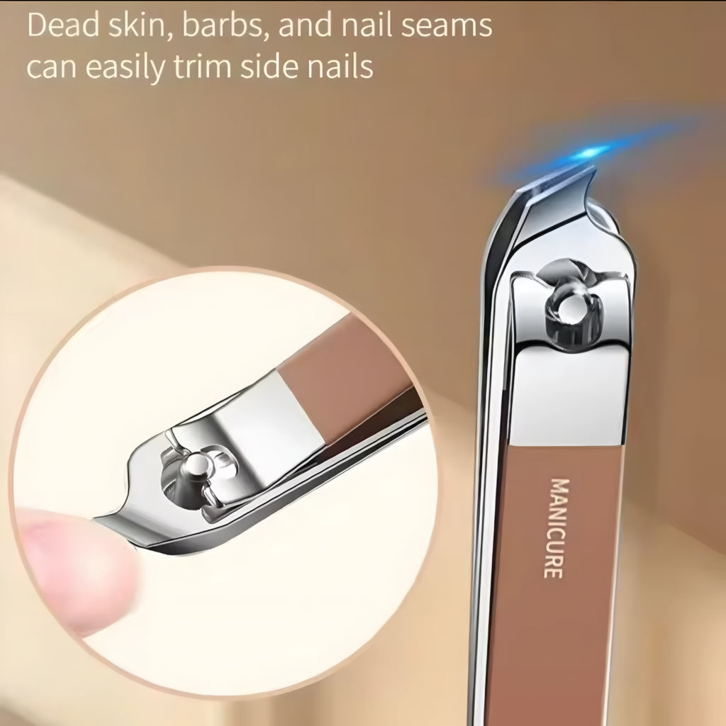 Set Manicure in Acciaio Inossidabile – Kit Completo Professionale