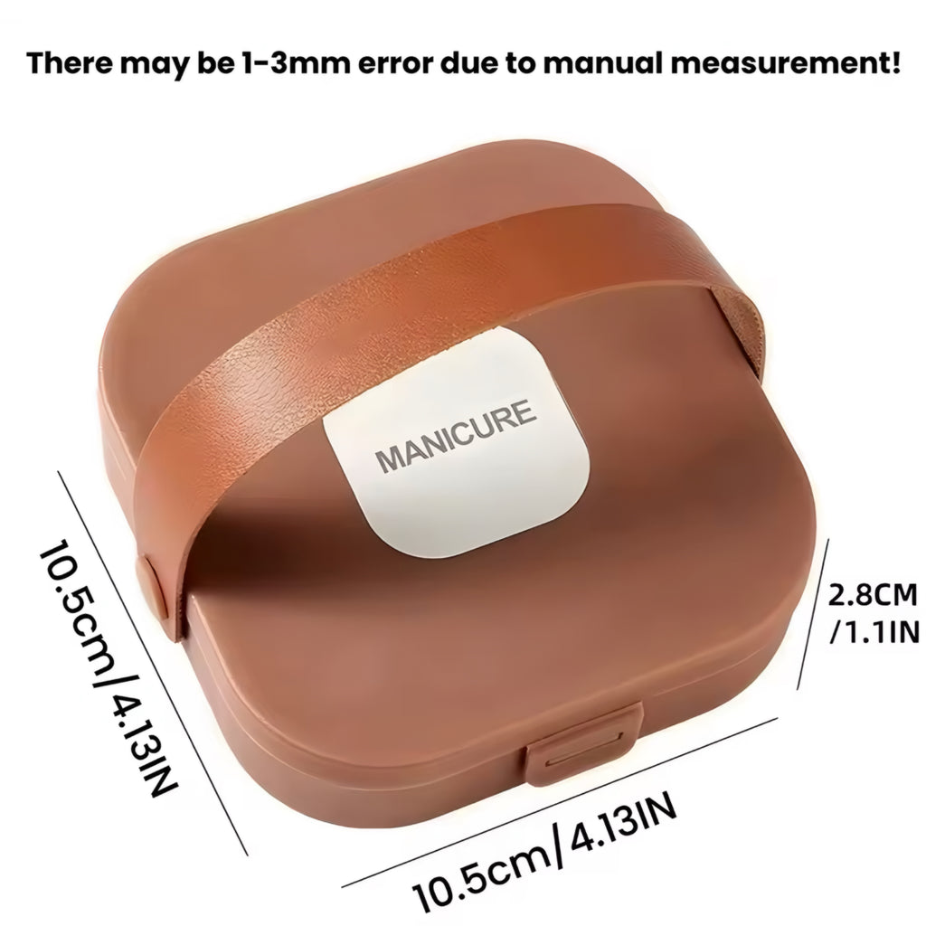 Set Manicure in Acciaio Inossidabile – Kit Completo Professionale