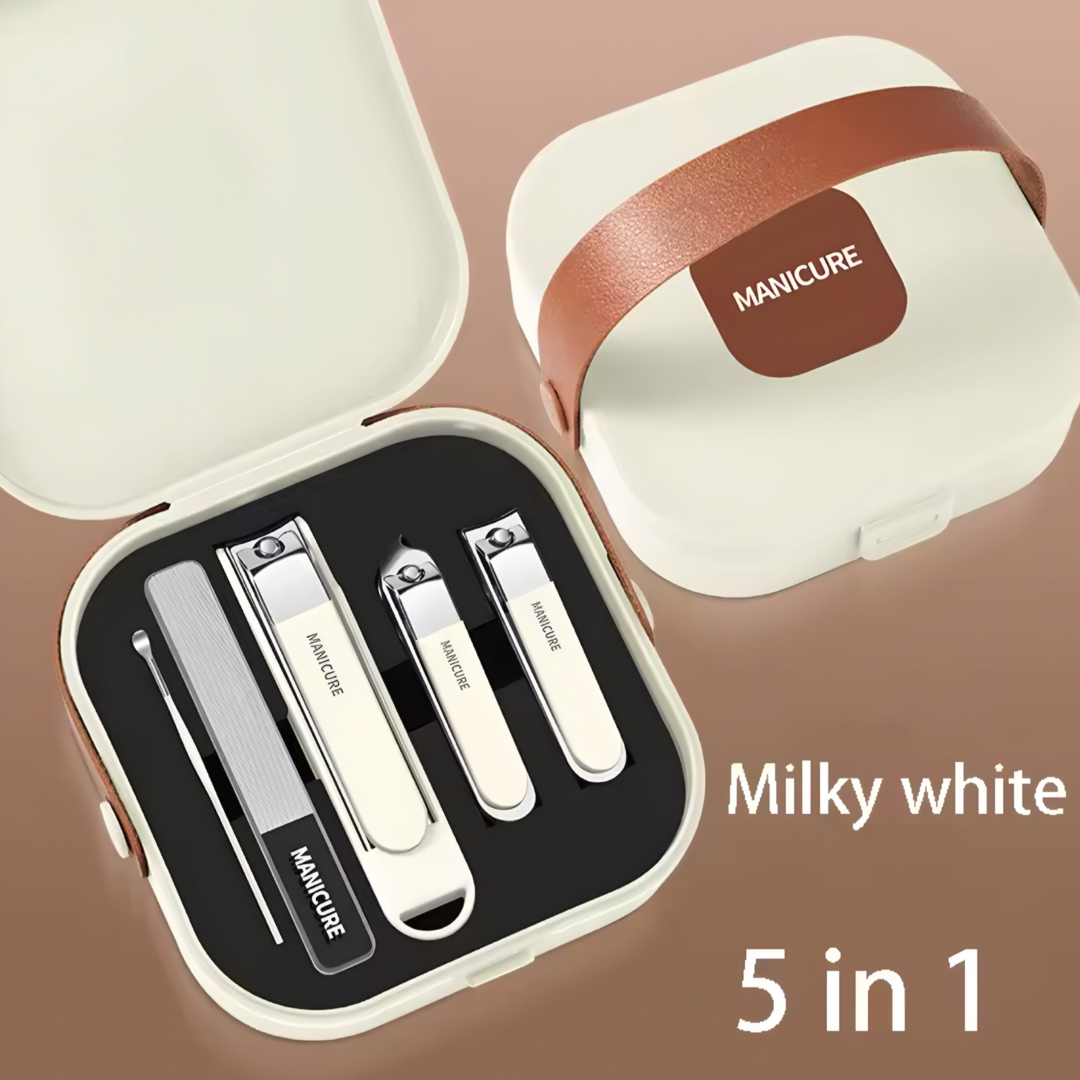 Set Manicure in Acciaio Inossidabile – Kit Completo Professionale