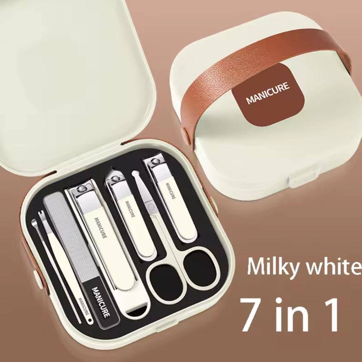 Set Manicure in Acciaio Inossidabile – Kit Completo Professionale