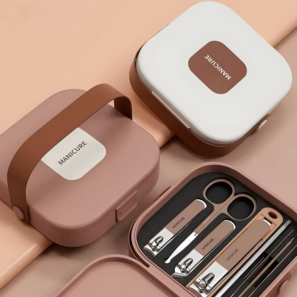 Set Manicure in Acciaio Inossidabile – Kit Completo Professionale